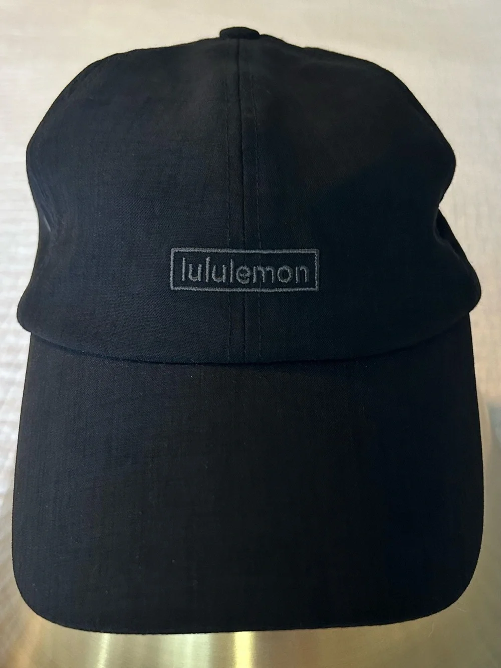 Lululemon Soft Baller Hat Cap Women’s O/S Black Embroidered Adjustable